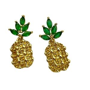 Southern pineapple earrings